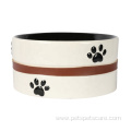 Wholesale Customizable Luxury Pet Ceramic Bowl for Cats